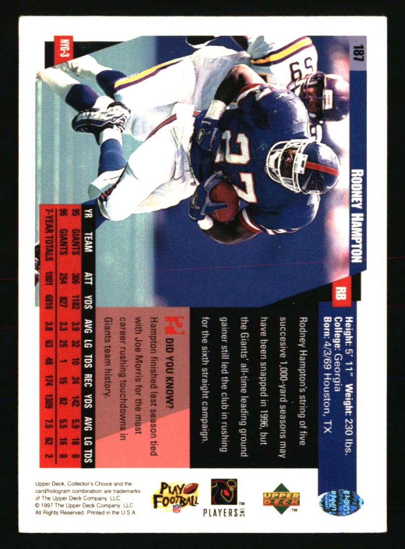 New York Giants Football Cards Quantity Discount 100s to Choose From