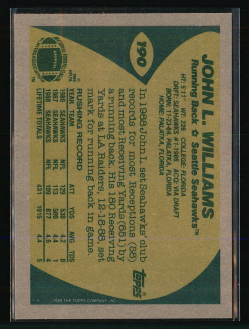 Seattle Seahawks Football Cards - Choose from 100s Player Qty Discount - Part 5 - Picture 405 of 481