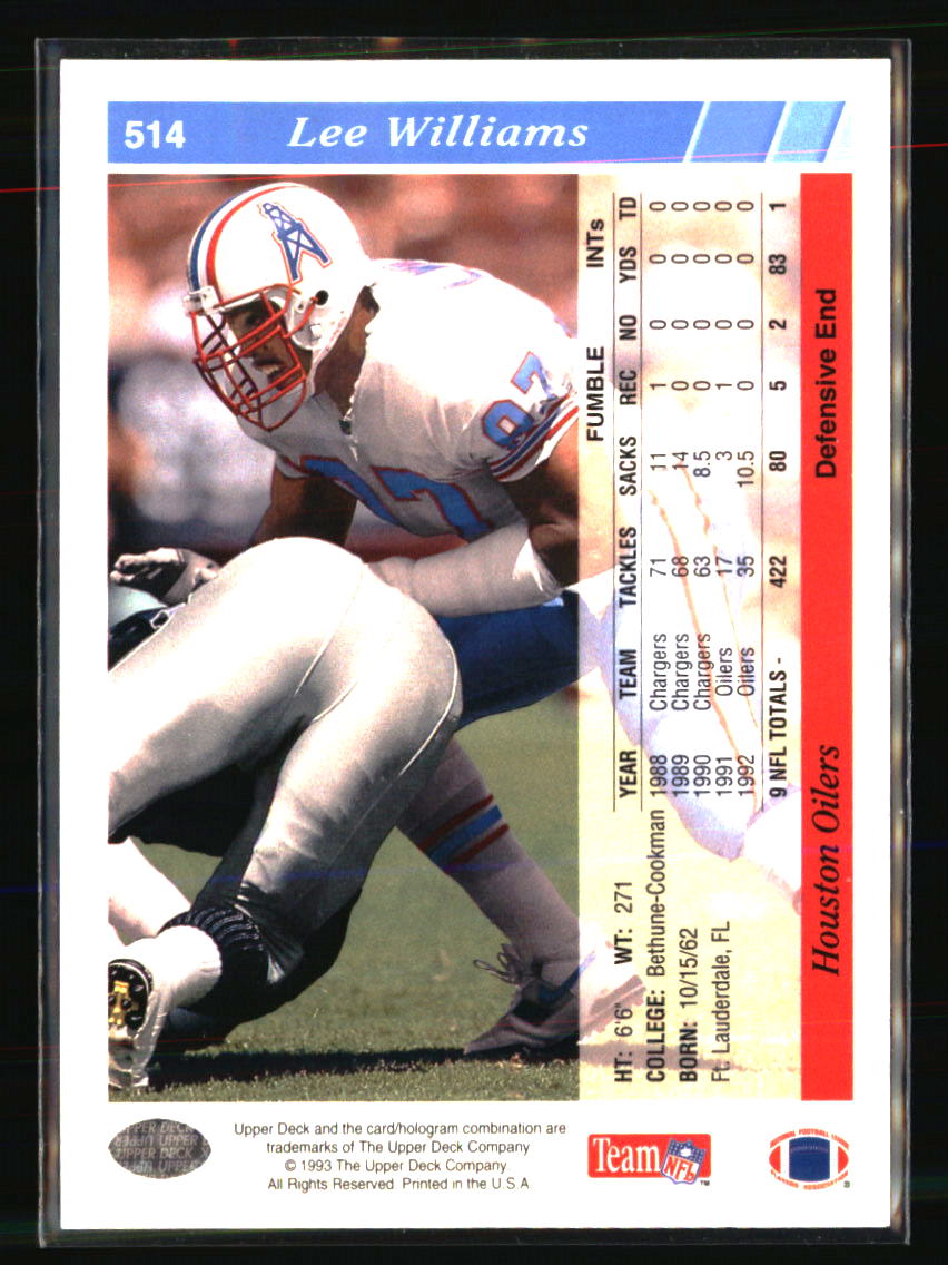 Houston Oilers Football Cards - Choose from 100s Player Qty Discount - Part 1 - Picture 73 of 293