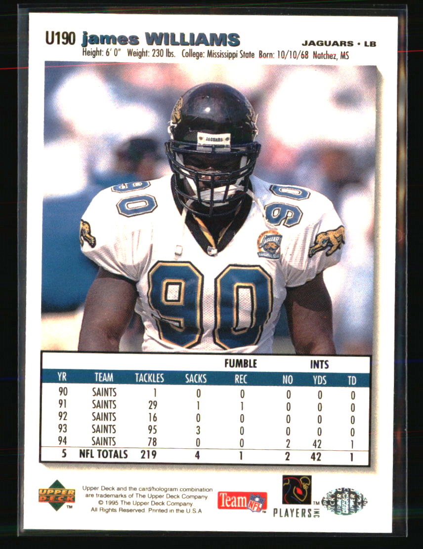 Jacksonville Jaguars Football Cards - Choose from 100s Player Qty Disc - Pt 3 - Picture 221 of 497