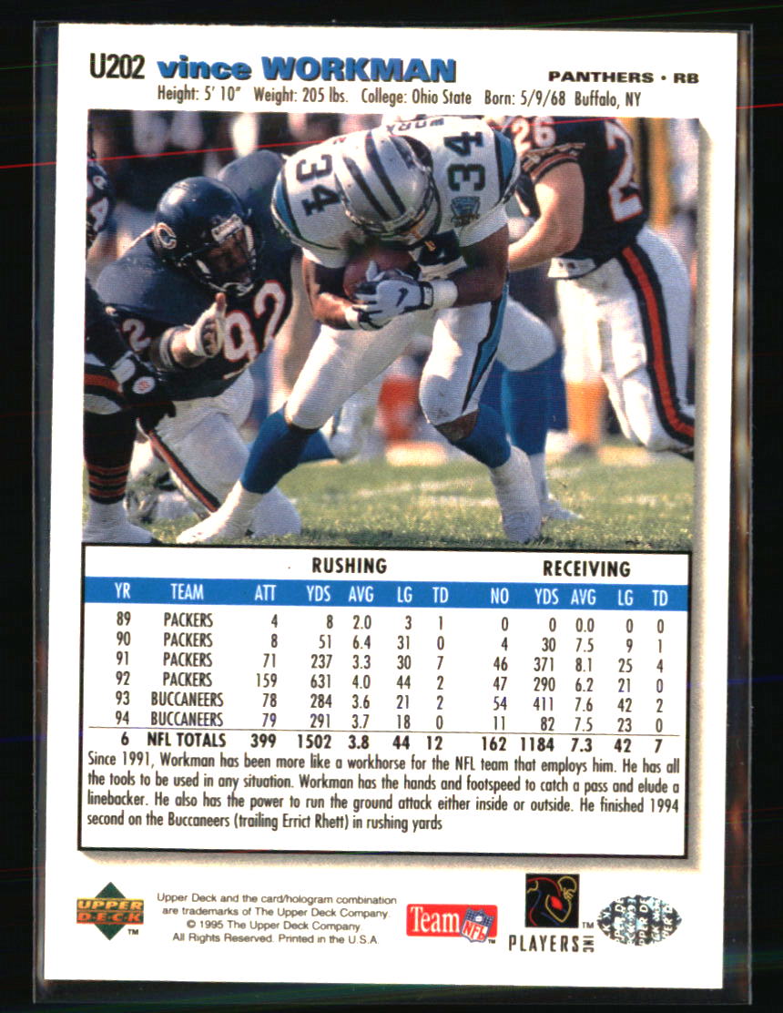Carolina Panthers Football Cards - Choose from 50s Player Qty Discount - Part 6 - Picture 389 of 477