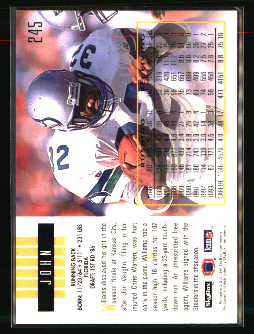 Seattle Seahawks Football Cards - Choose from 100s Player Qty Discount - Part 5 - Picture 437 of 481