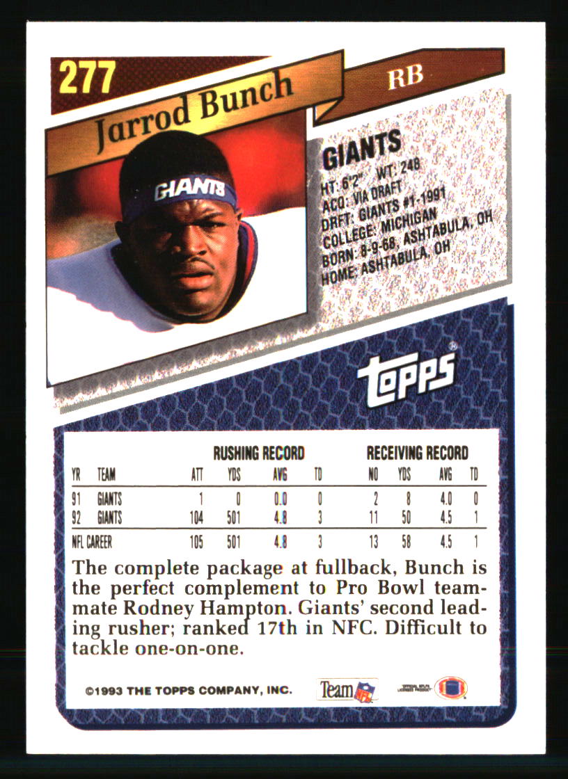 New York Giants Football Cards Quantity Discount 100s to Choose From