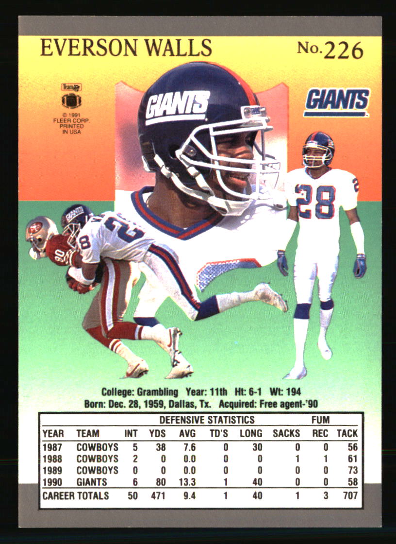 New York Giants Football Cards Quantity Discount 100s to Choose From