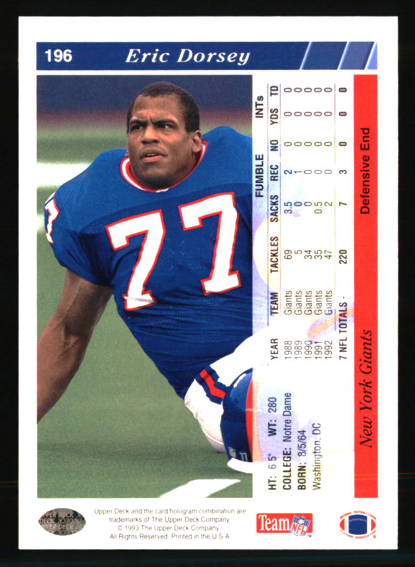 New York Giants Football Cards Quantity Discount 100s to Choose From