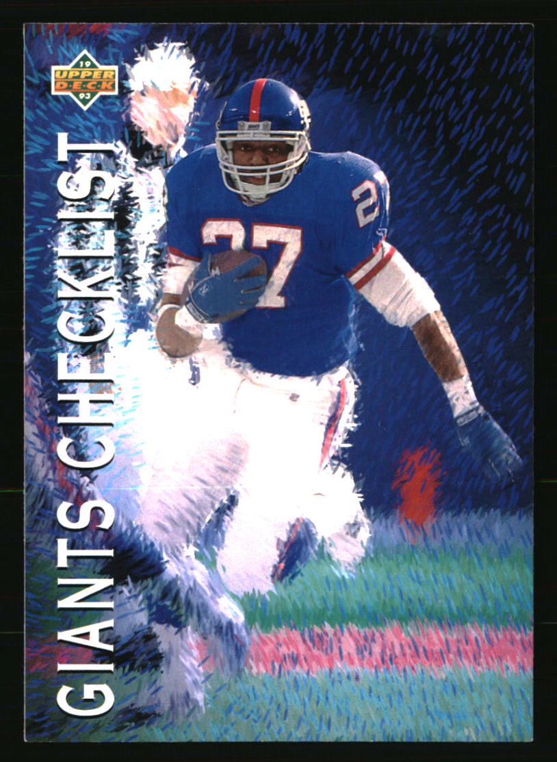 New York Giants Football Cards Quantity Discount 100s to Choose From