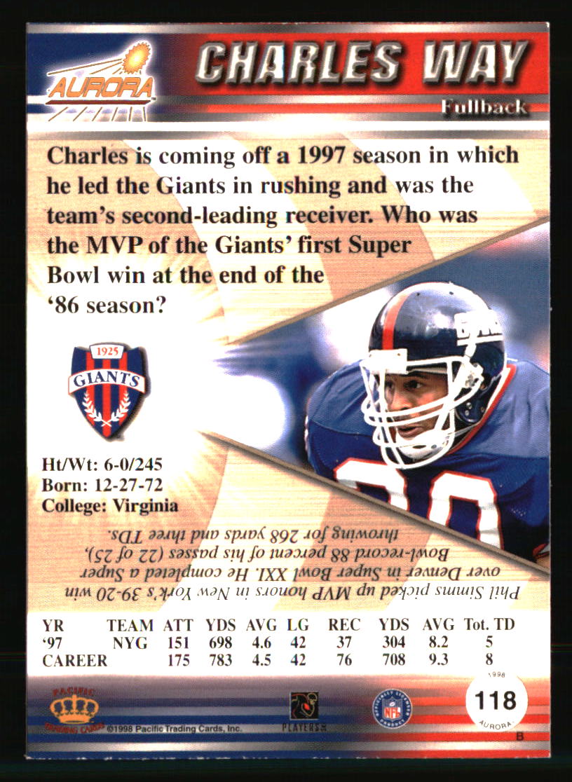 New York Giants Football Cards Quantity Discount 100s to Choose From