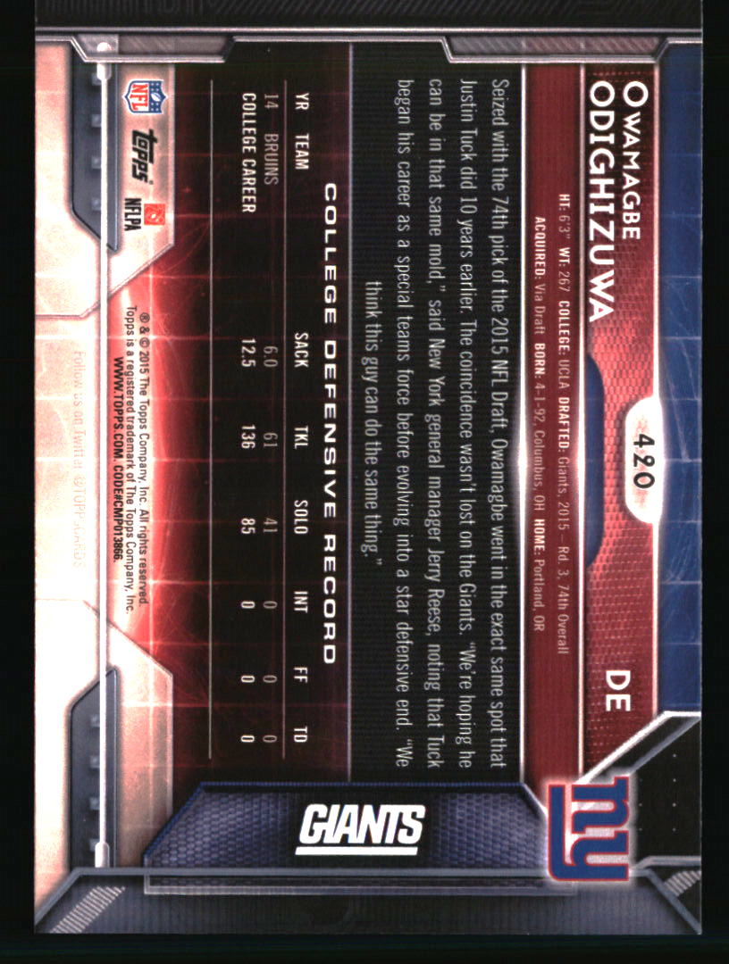 New York Giants Football Cards Quantity Discount 100s to Choose From