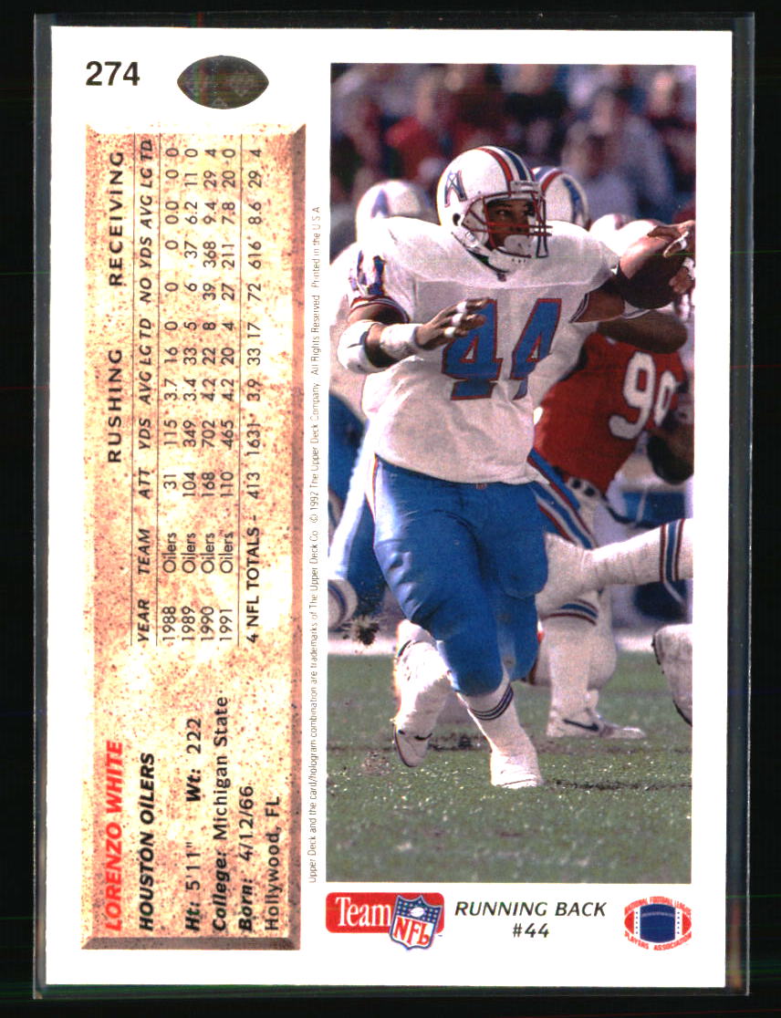 Houston Oilers Football Cards - Choose from 100s Player Qty Discount - Part 1 - Picture 77 of 293
