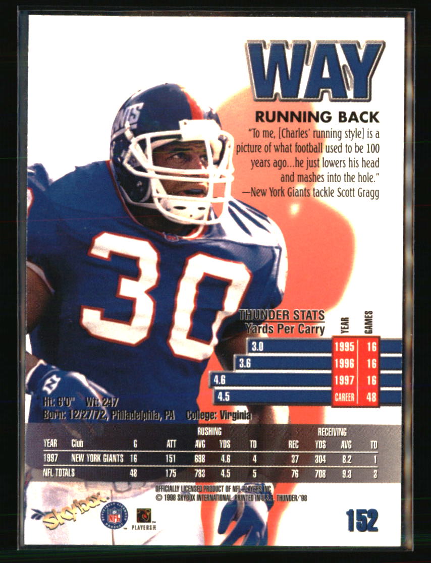 New York Giants Football Cards Quantity Discount 100s to Choose From