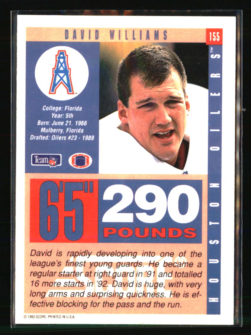 Houston Oilers Football Cards - Choose from 100s Player Qty Discount - Part 1 - Picture 83 of 293
