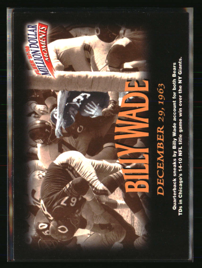 Chicago Bears Football Cards - Choose Player Quantity Discount - Picture 26 of 371