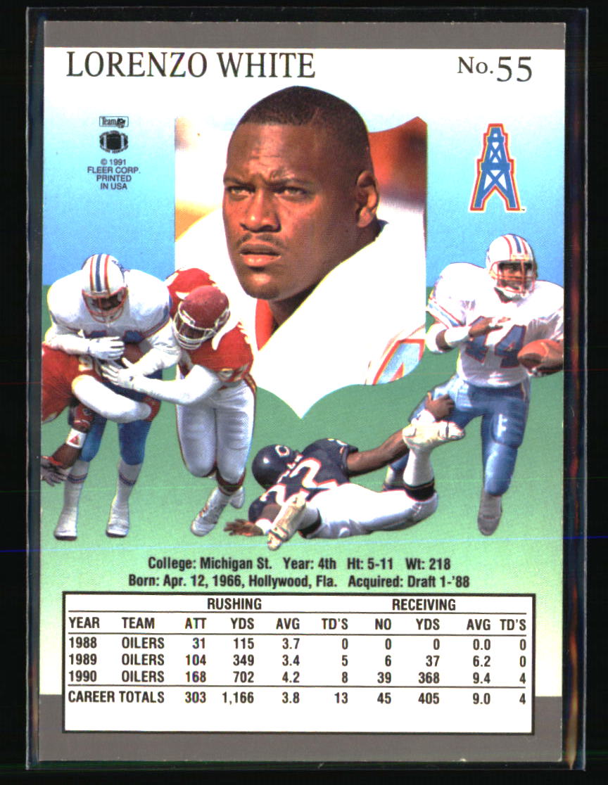 Houston Oilers Football Cards - Choose from 100s Player Qty Discount - Part 1 - Picture 89 of 293