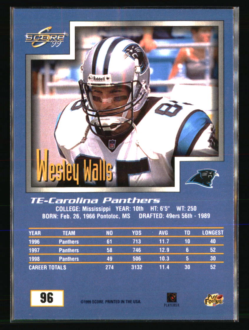 Carolina Panthers Football Cards - Choose from 50s Player Qty Discount - Part 6 - Picture 405 of 477