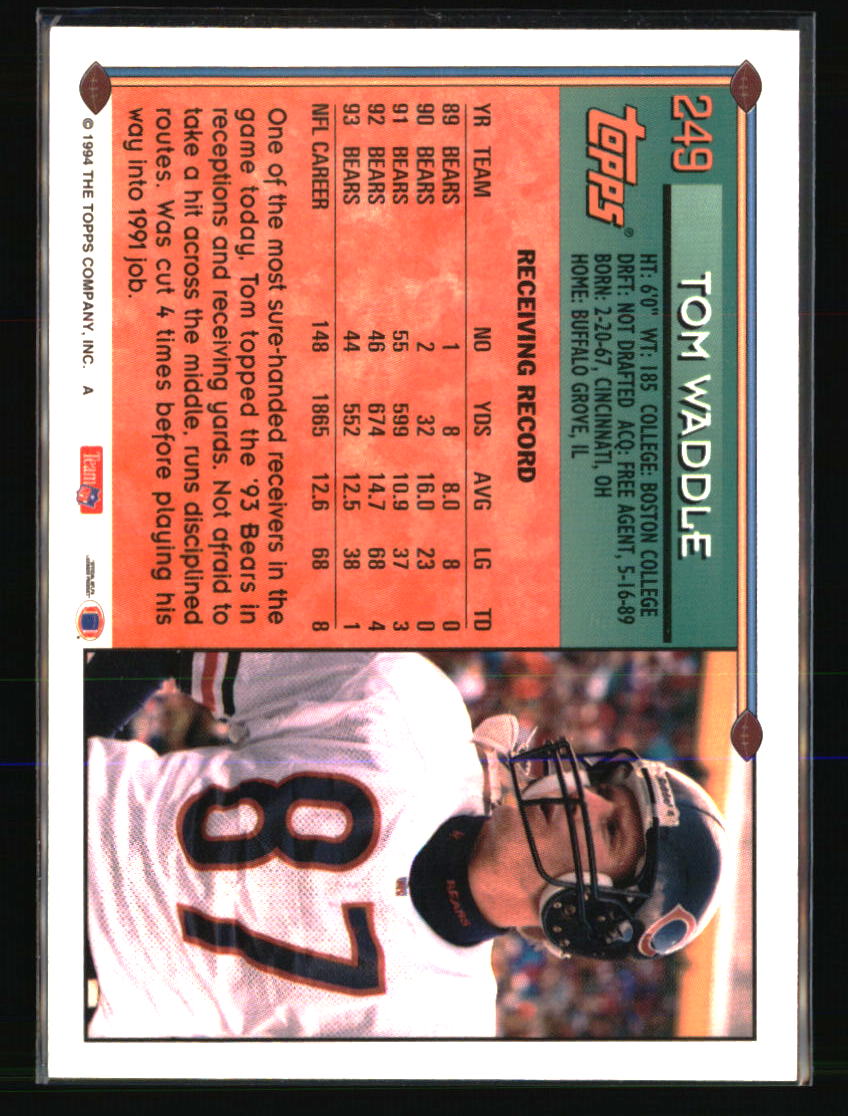 Chicago Bears Football Cards - Choose Player Quantity Discount - Picture 35 of 371