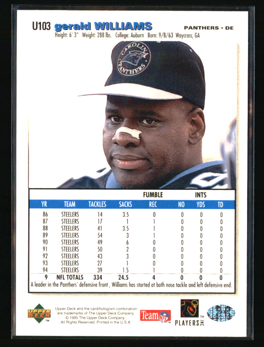 Carolina Panthers Football Cards - Choose from 50s Player Qty Discount - Part 6 - Picture 413 of 477