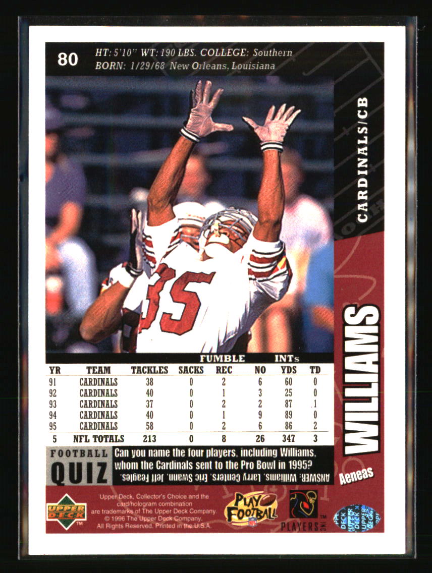 Arizona Cardinals Football Cards Choose From 250s Players Qty Discount Part 1 - Picture 167 of 167