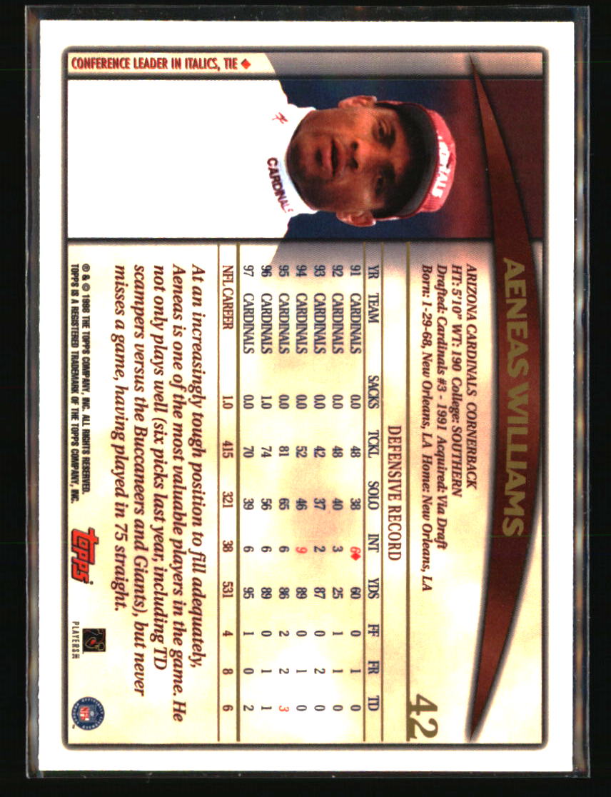 Arizona Cardinals Football Cards Choose From 250s Players Qty Discount Part 1 - Picture 45 of 167