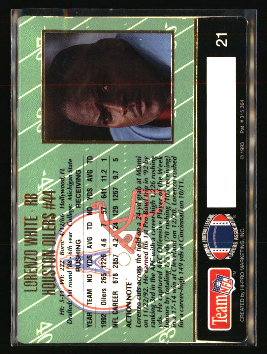 Houston Oilers Football Cards - Choose from 100s Player Qty Discount - Part 1 - Picture 105 of 293