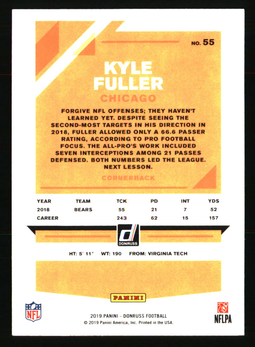 Chicago Bears Football Cards - Choose Player Quantity Discount - Picture 65 of 371