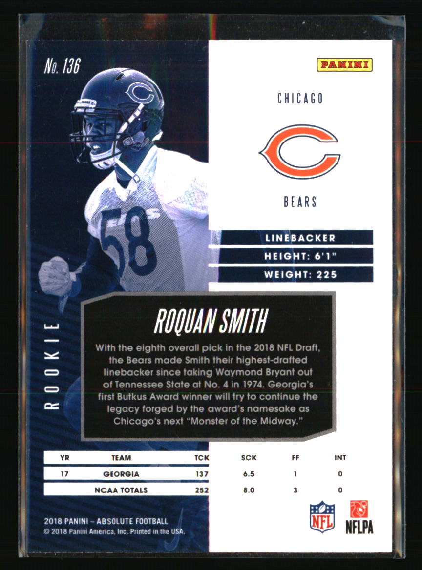 Chicago Bears Football Cards - Choose Player Quantity Discount - Picture 67 of 371