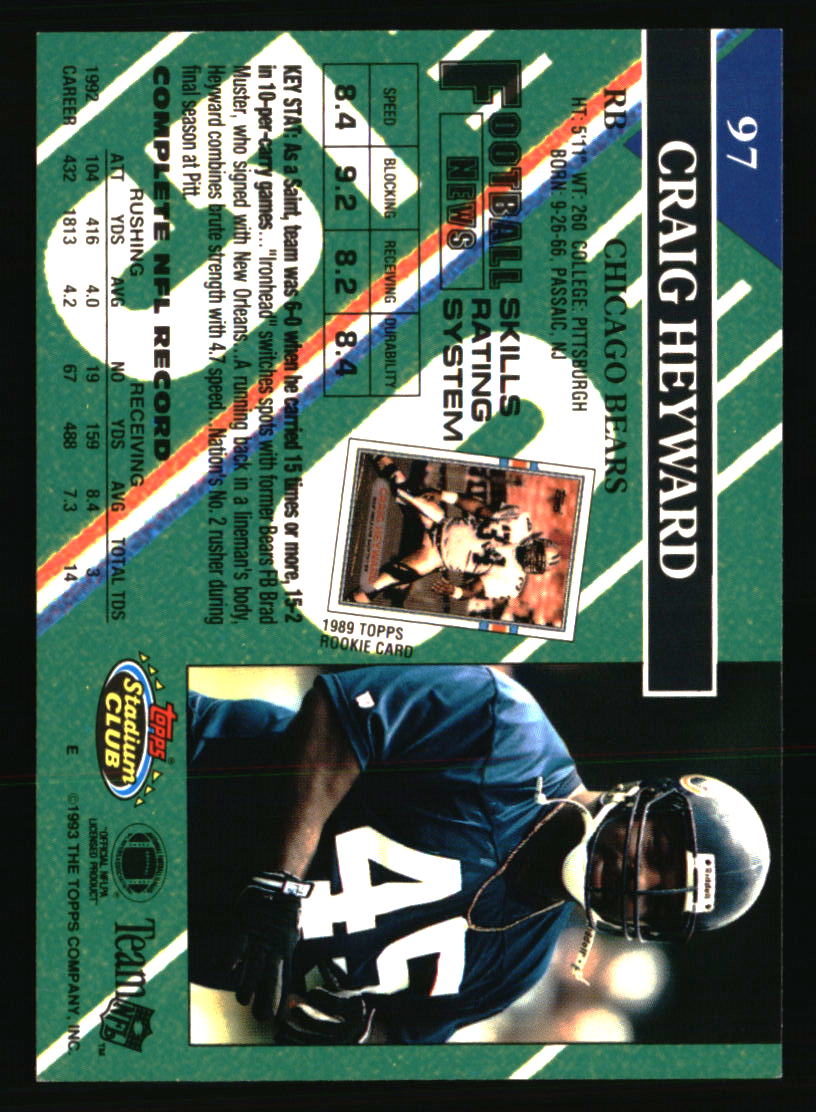 Chicago Bears Football Cards - Choose Player Quantity Discount - Picture 79 of 371