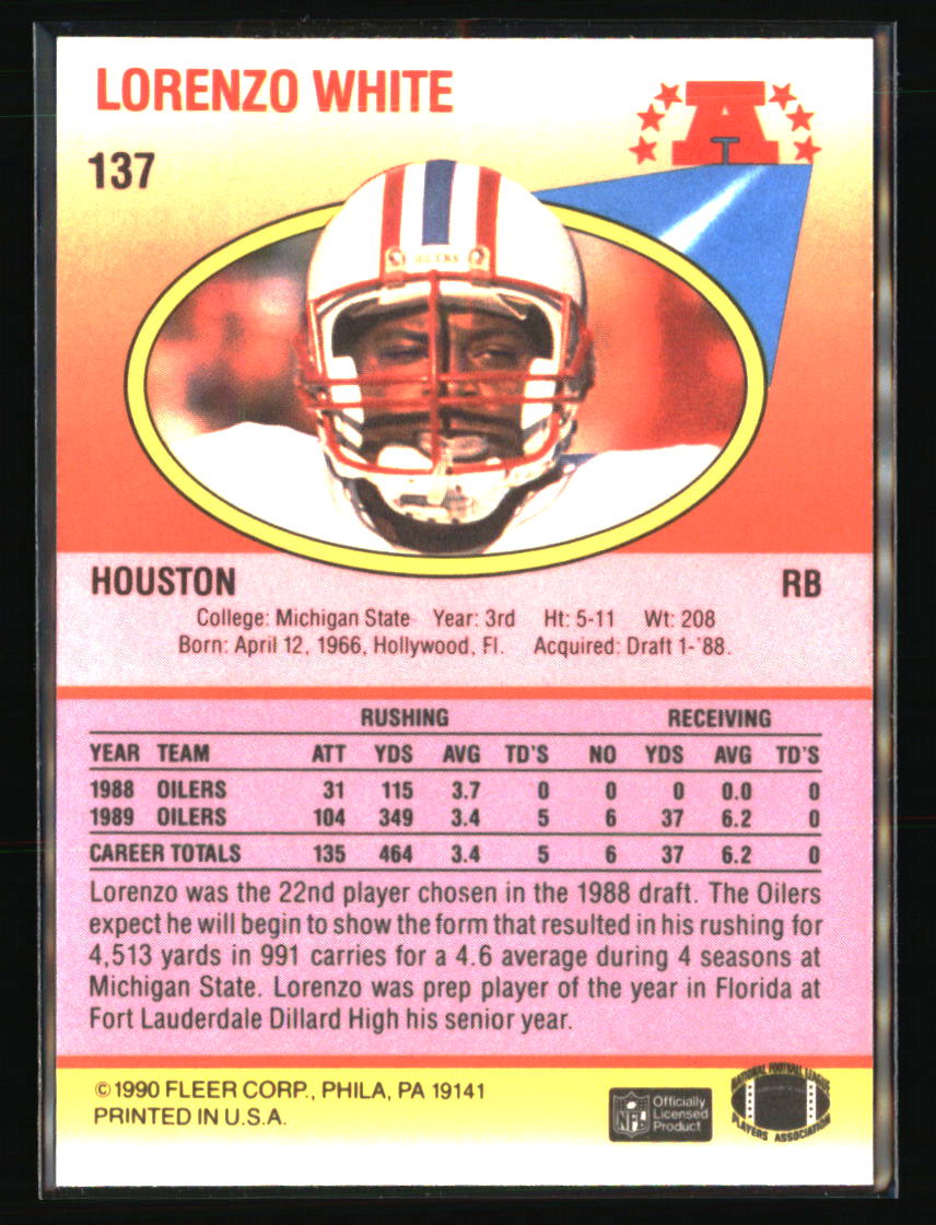 Houston Oilers Football Cards - Choose from 100s Player Qty Discount - Part 1 - Picture 113 of 293