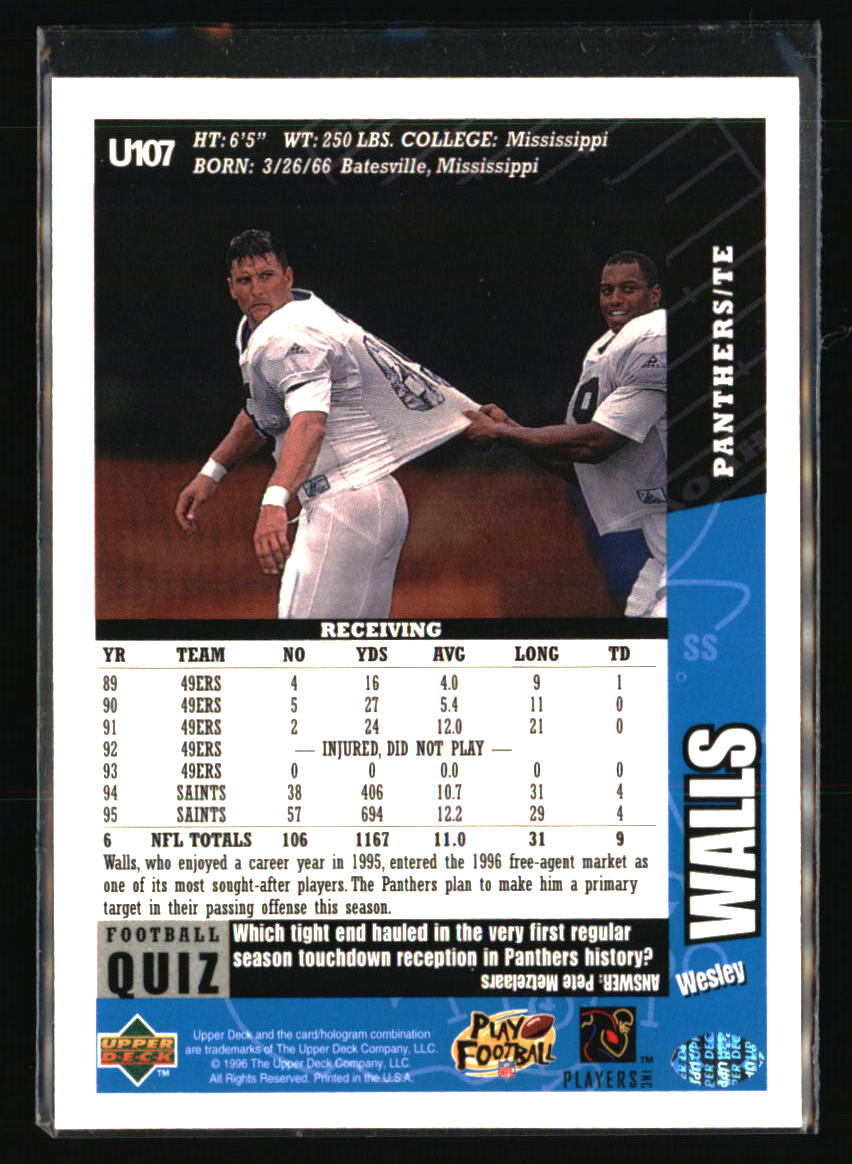 Carolina Panthers Football Cards - Choose from 50s Player Qty Discount - Part 6 - Picture 425 of 477