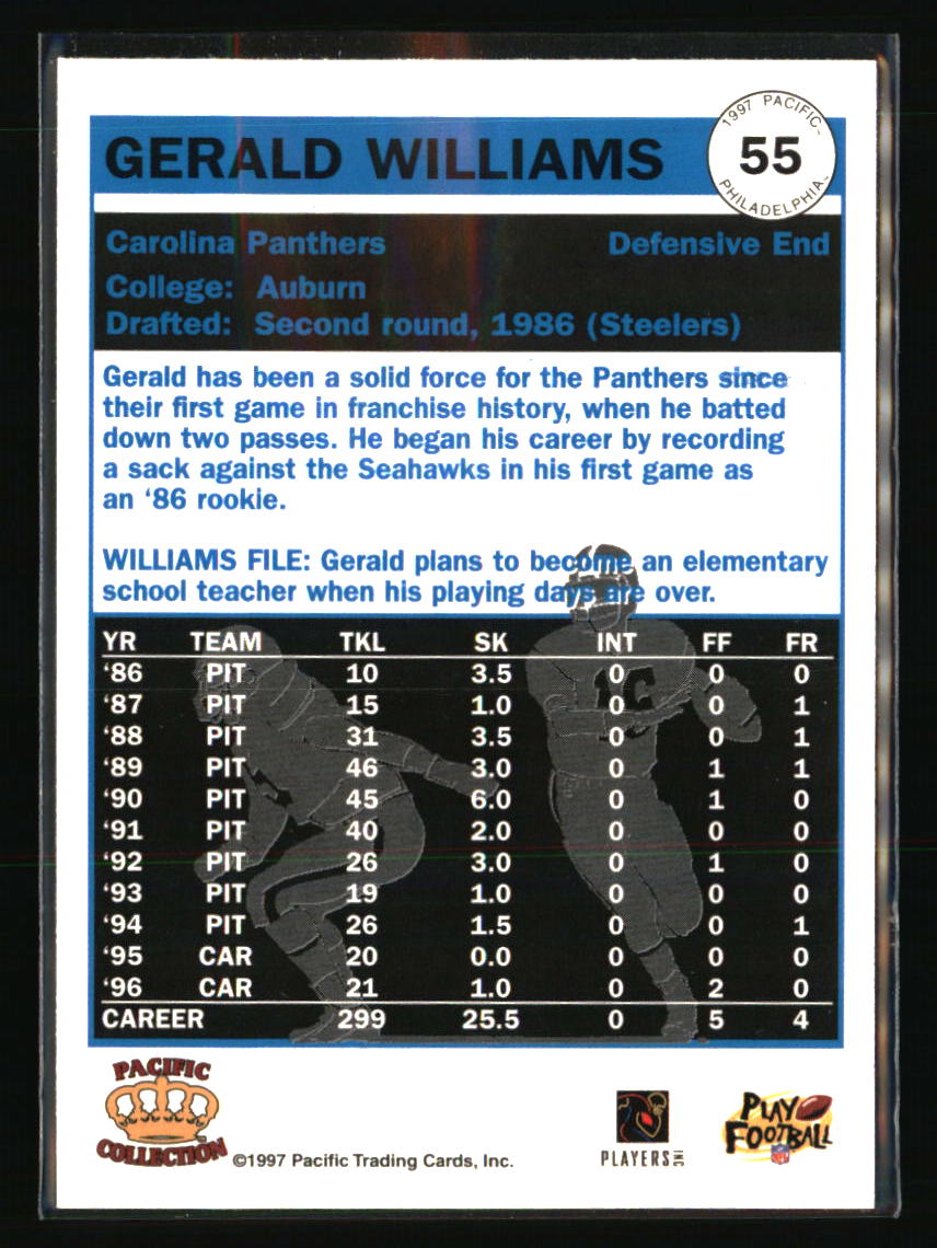 Carolina Panthers Football Cards - Choose from 50s Player Qty Discount - Part 6 - Picture 427 of 477