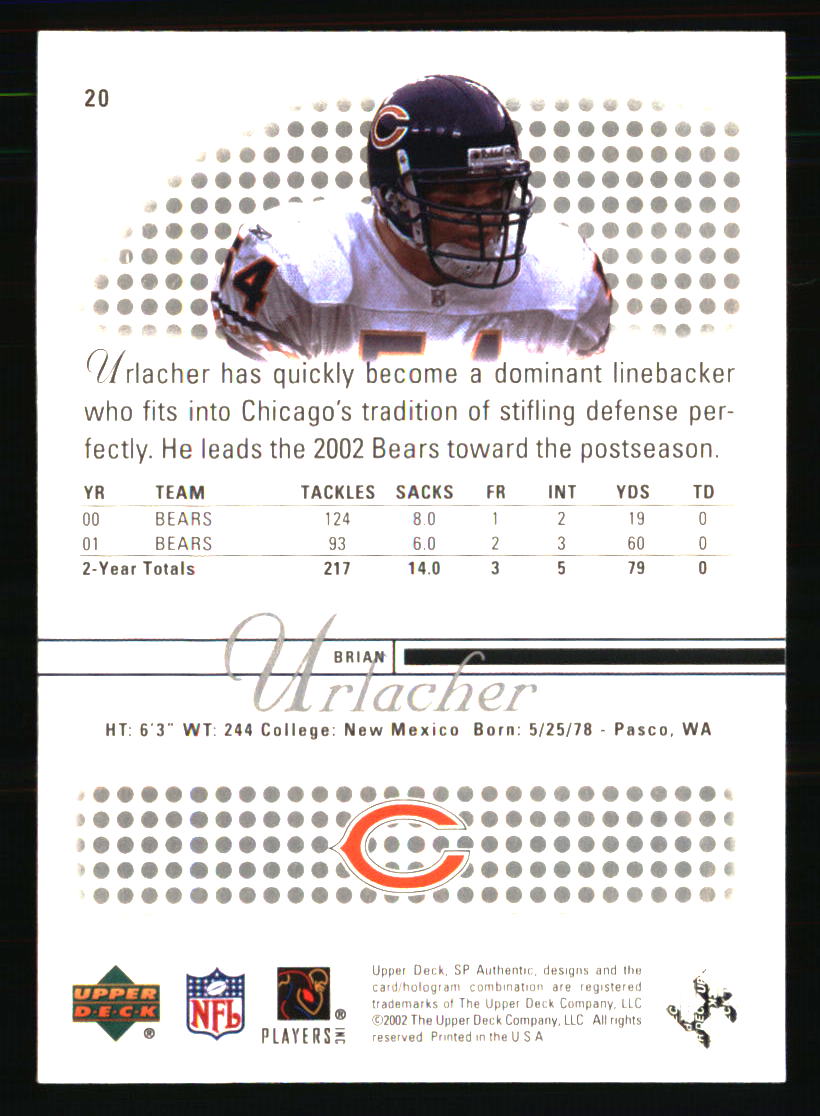 Chicago Bears Football Cards - Choose Player Quantity Discount - Picture 125 of 371