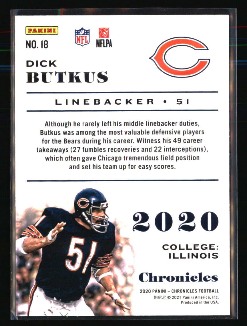 Chicago Bears Football Cards - Choose Player Quantity Discount - Picture 169 of 371