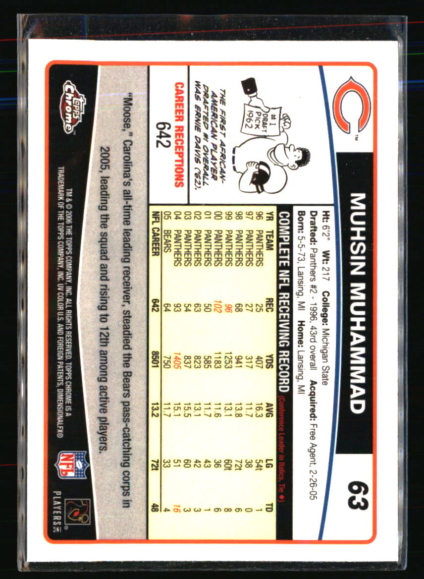 Chicago Bears Football Cards - Choose Player Quantity Discount - Picture 185 of 371