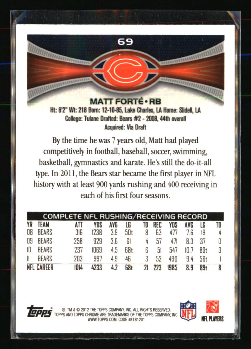 Chicago Bears Football Cards - Choose Player Quantity Discount - Picture 215 of 371