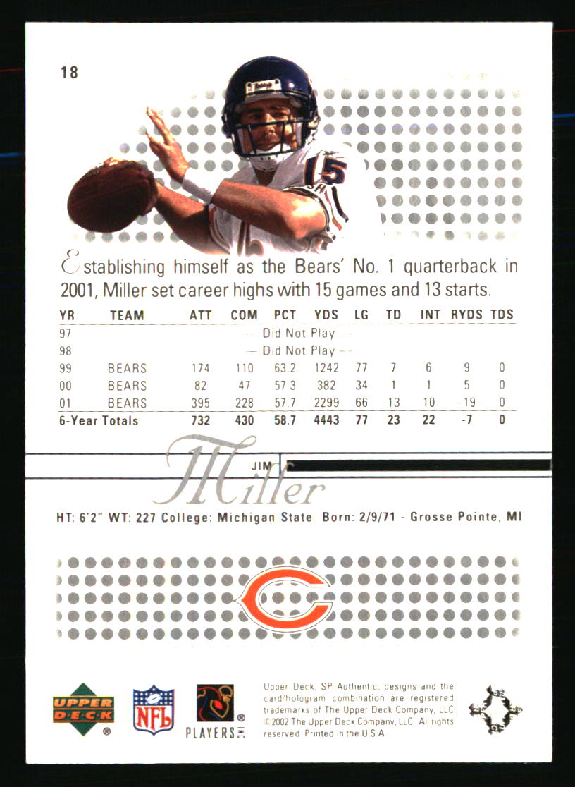 Chicago Bears Football Cards - Choose Player Quantity Discount - Picture 253 of 371