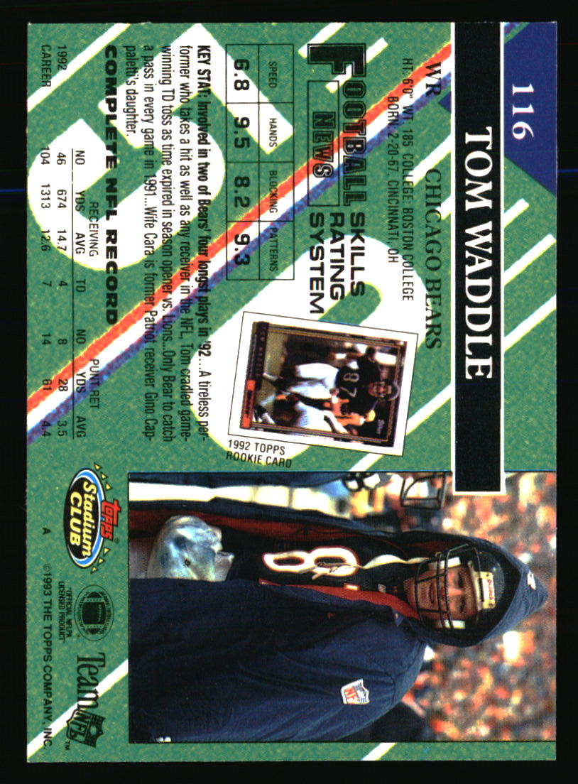 Chicago Bears Football Cards - Choose Player Quantity Discount - Picture 277 of 371