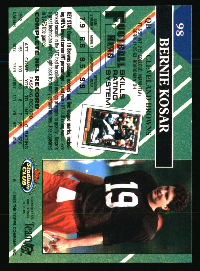 Cleveland Browns Football Cards Choose from 100s Player Quantity Discount Part 1 - Picture 333 of 491