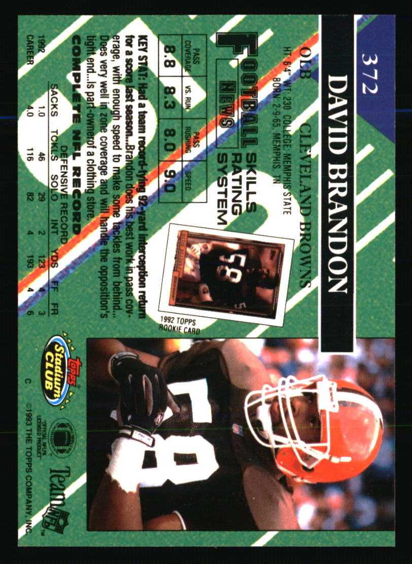 Cleveland Browns Football Cards Choose from 100s Player Quantity Discount Part 1 - Picture 337 of 491