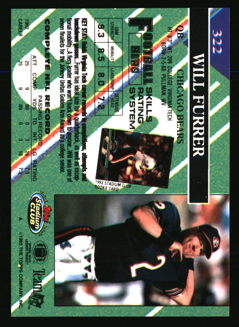 Chicago Bears Football Cards - Choose Player Quantity Discount - Picture 299 of 371