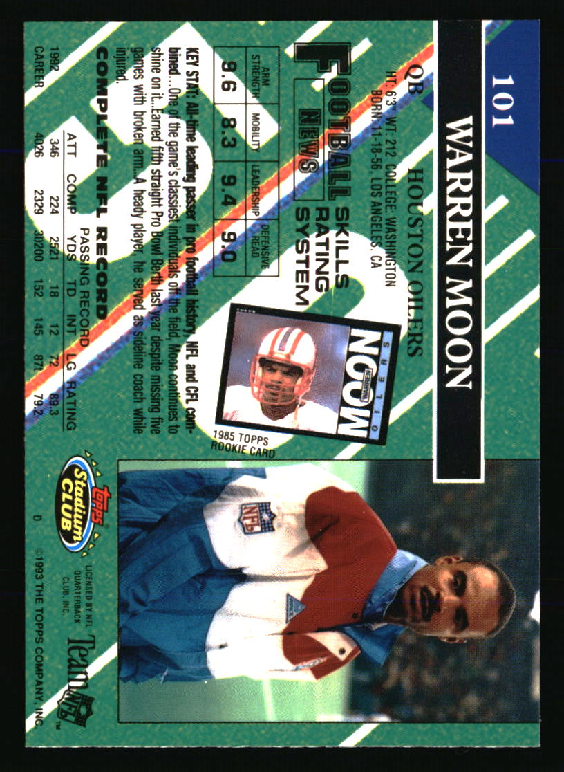 Houston Oilers Football Cards - Choose from 100s Player Qty Discount - Part 1 - Picture 179 of 293