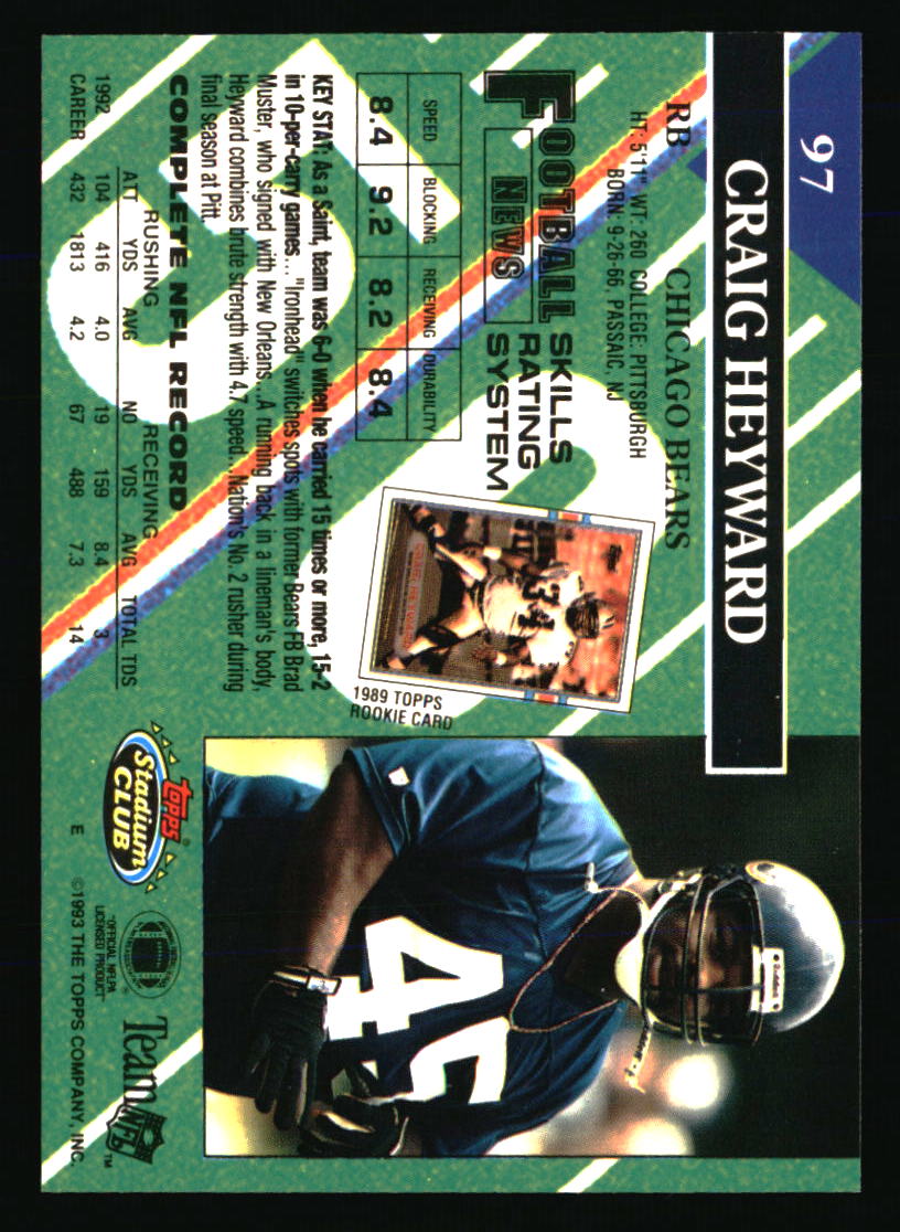 Chicago Bears Football Cards - Choose Player Quantity Discount - Picture 331 of 371