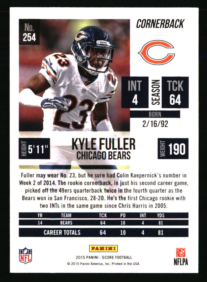Chicago Bears Football Cards - Choose Player Quantity Discount - Picture 341 of 371