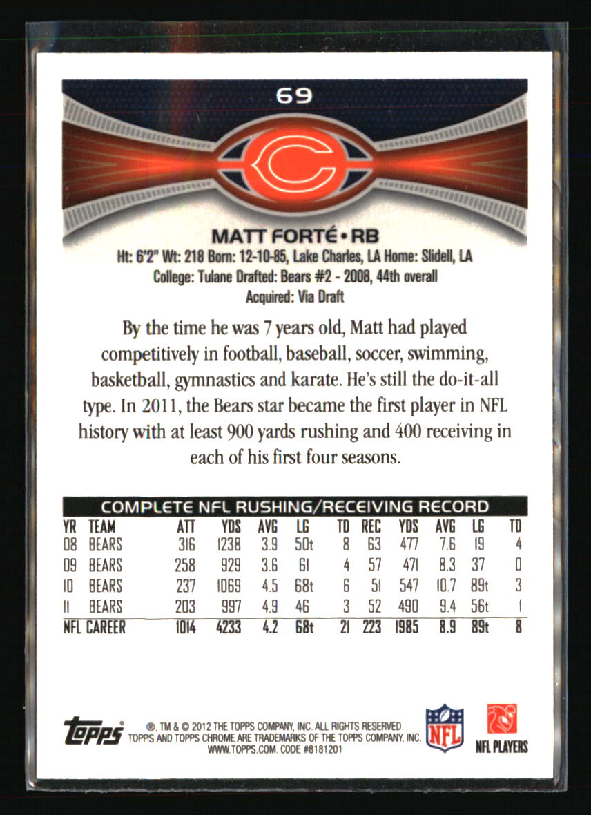 Chicago Bears Football Cards - Choose Player Quantity Discount - Picture 351 of 371