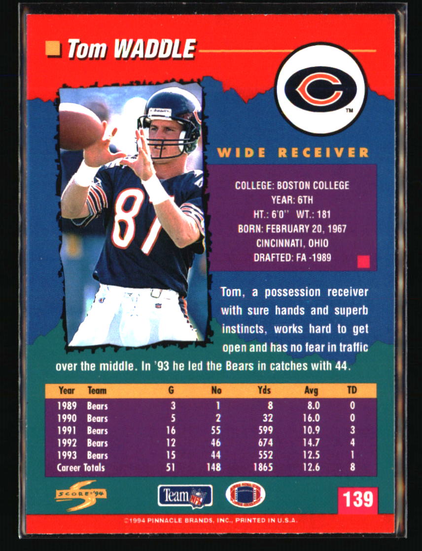Chicago Bears Football Cards - Choose Player Quantity Discount - Picture 357 of 371