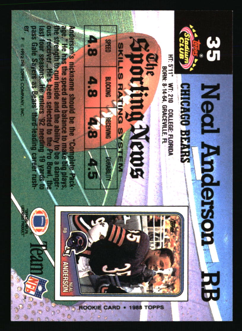 Chicago Bears Football Cards - Choose Player Quantity Discount - Picture 369 of 371