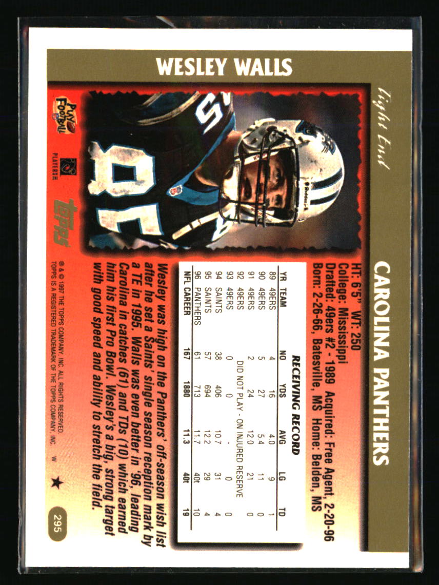 Carolina Panthers Football Cards - Choose from 50s Player Qty Discount - Part 6 - Picture 443 of 477