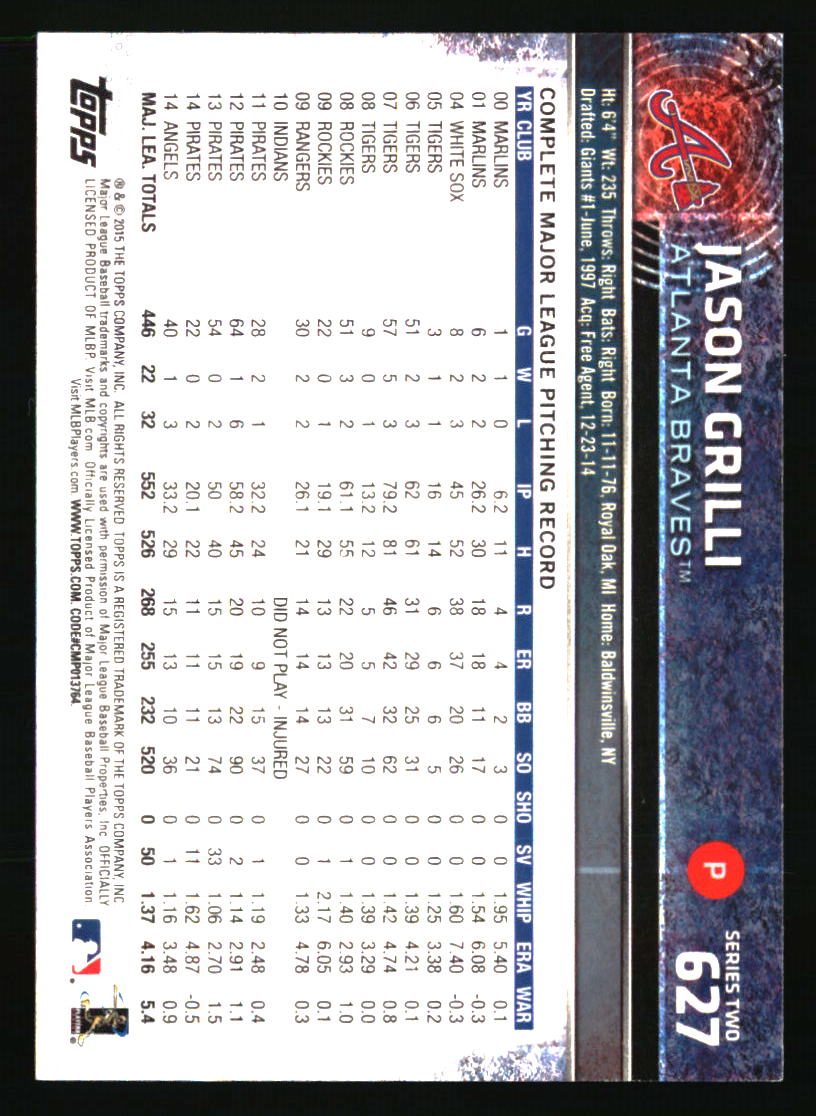 Atlanta Braves Baseball Cards Choose From 100s Players Qty Discount pt.2 - Picture 229 of 485