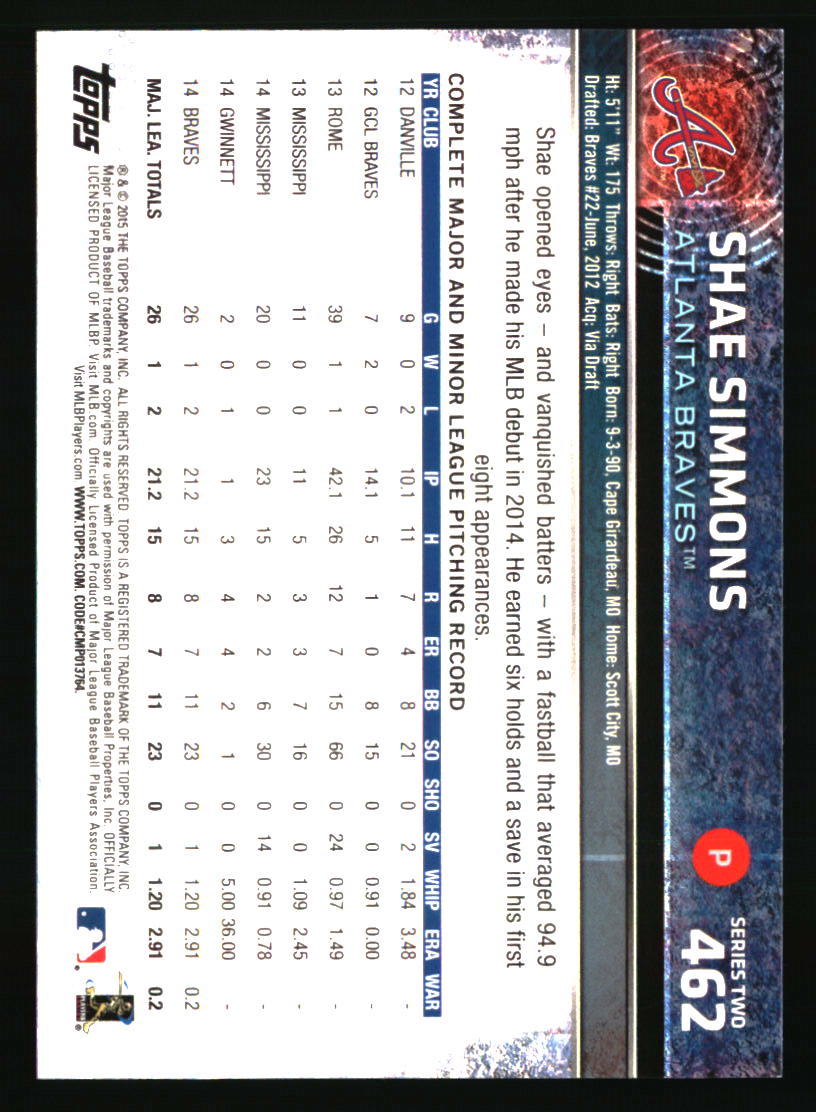 Atlanta Braves Baseball Cards Choose From 100s Players Qty Discount pt.2 - Picture 429 of 485