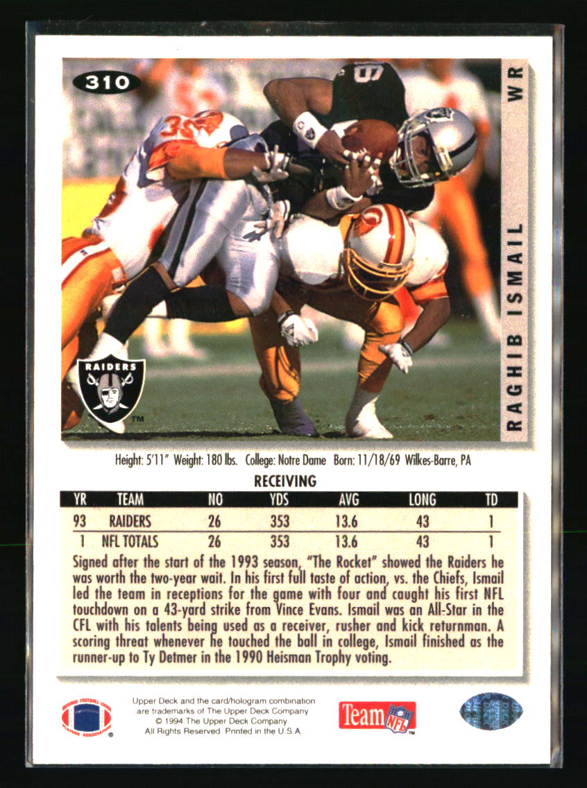 Raiders Football Cards Las Vegas Oakland: 100s to Choose Qty Discount Pt 2 - Picture 281 of 501