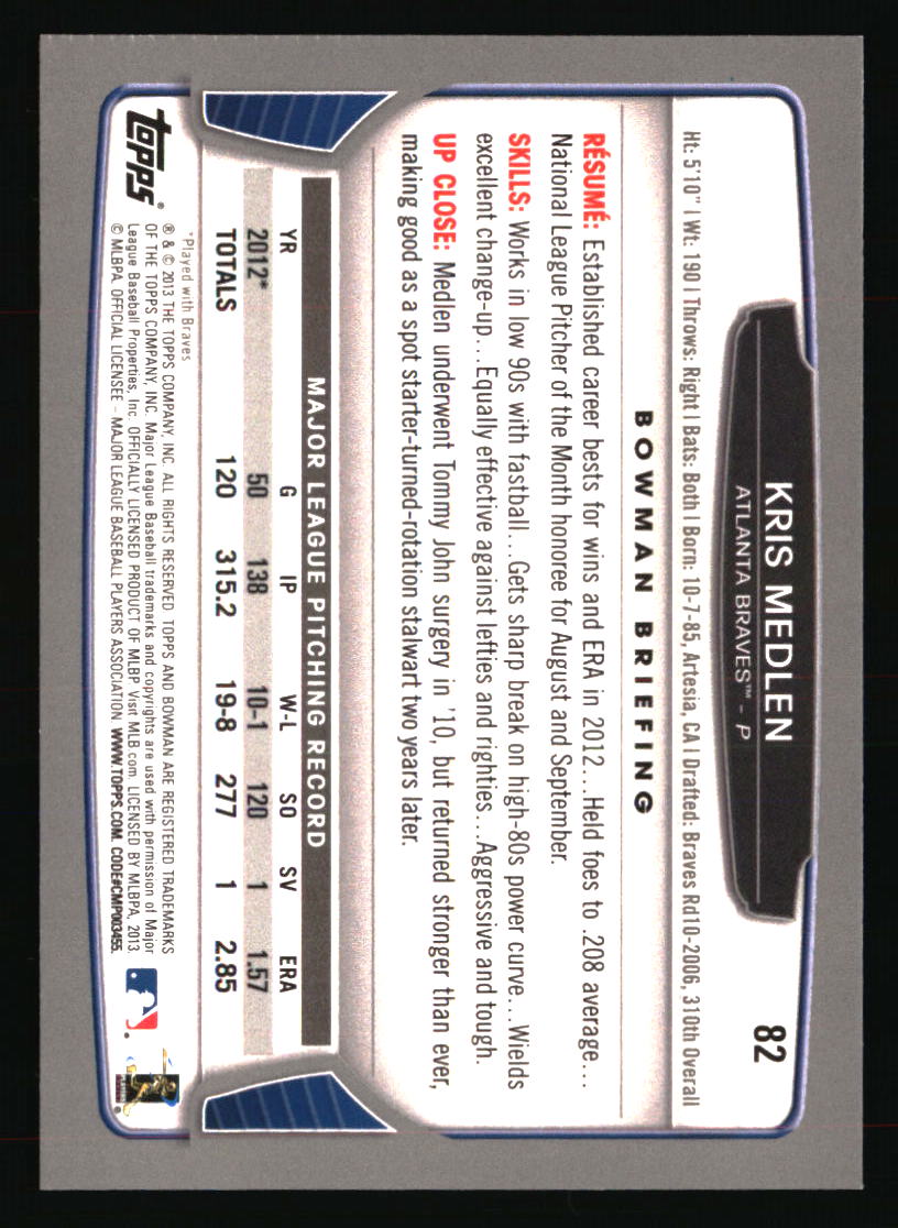 Atlanta Braves Baseball Cards Choose From 100s Players Qty Discount pt.2 - Picture 305 of 485
