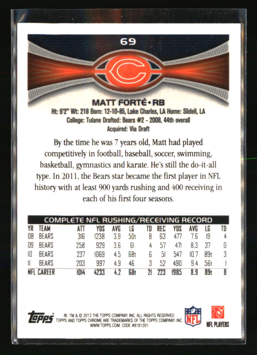 Chicago Bears Football Cards - Choose from 100s Qty Discount Pt 5 - Picture 225 of 315